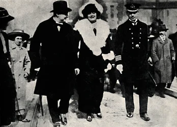 Botadura del H.M.S. Iron Duke, 1912