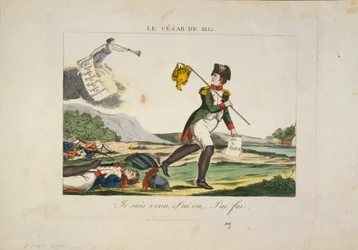Le César de 1815, Napoleón como César de 1815, 1815