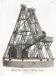 El gran telescopio de Herschel
