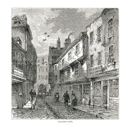 Leather Lane, 1878