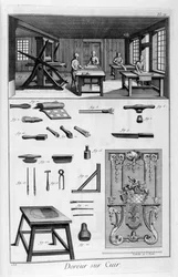 Doradores de cuero, 1751-1777