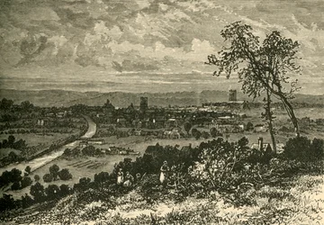 Leeds a principios del siglo XVIII, 1898