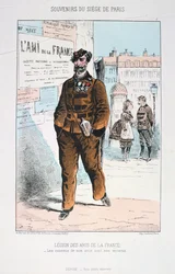 Legión de los Amigos de Francia, Sitio de París