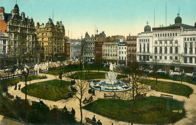 Leicester Square, Londres, c1910