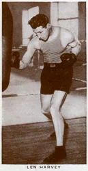 Len Harvey, boxeador británico, 1938