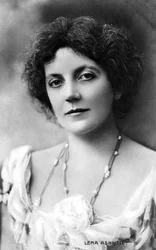 Lena Ashwell 1862-1957, actriz británica, principios del siglo XX