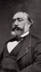 Léon Gambetta, estadista francés, 1881
