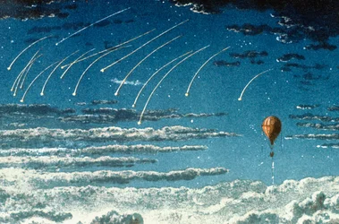 Lluvia de meteoros Leónidas, 1870