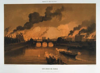 Les Quais de Paris, 24 de mayo de 1871