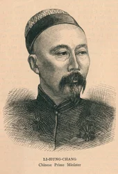 Li-Hung Chang, primer ministro chino, finales del siglo XIX