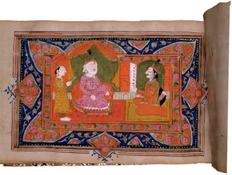 Vida de Krishna, siglos XVIII-XIX