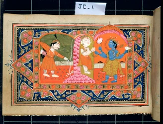 Vida de Krishna, siglos XVIII - XIX