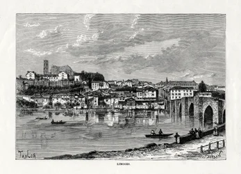 Limoges, Francia, 1879