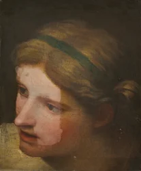 Ángel oyente, siglo XVI