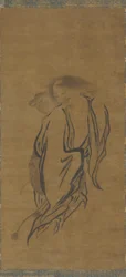 Liu Hai con un sapo de tres patas, dinastía Ming, siglo XVI