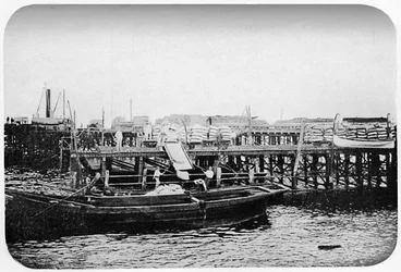 Cargando con nitratos, 1911