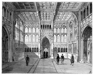 Vestíbulo de la Cámara de los Comunes, Londres