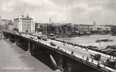 Puente de Londres, Londres, principios del siglo XX