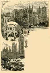 Londres. Westminster y los suburbios occidentales, 1881