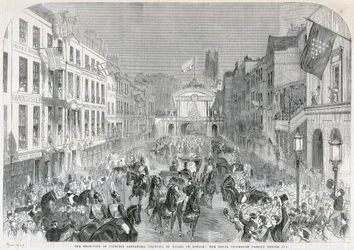Bienvenida de Londres a la Princesa Alexandra, 1863