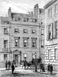 Casa de Lord Beaconsfield, 19, Curzon Street, Mayfair, Londres, 1900