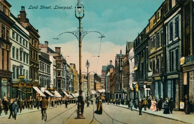 Calle Lord, Liverpool, c1910