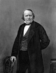 Louis Agassiz 1807-1873, naturalista y glaciólogo estadounidense nacido en Suiza, c1860