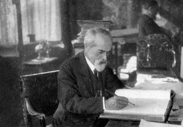Louis Lepine, abogado y político francés, 1911