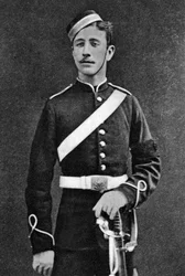 Luis Napoleón, Príncipe Imperial francés, con uniforme británico, 1871-1879