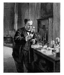 Louis Pasteur, microbiólogo y químico francés del siglo XIX, 1900