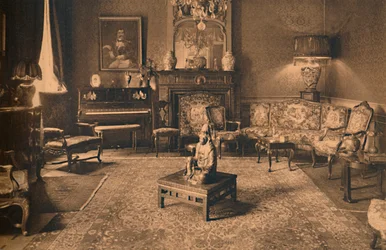 Sala de Luis XIV en la Embajada de Cuba en Bruselas, Bélgica