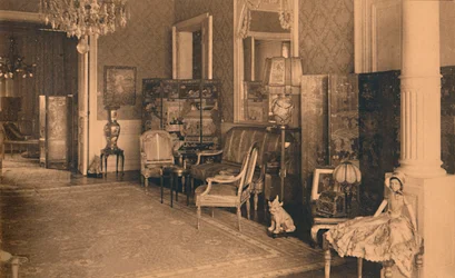 Sala Luis XVI en la Embajada de Cuba en Bruselas, Bélgica, 1927