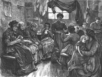 Casa de Alojamiento Bajo, St. Giles, 1872