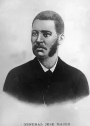 Teniente General José Maceo 1845-1896, segundo al mando del Ejército de Independencia Cubano, c. 1910