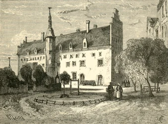 Casa de Lutero, Wittenberg, 1890