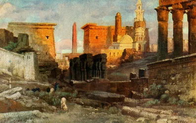 Luxor. Templos, c. 1918-c. 1939
