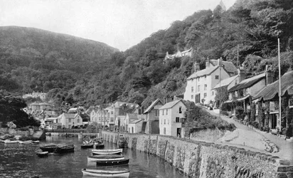 Puerto de Lynmouth, Devon, 1924-1926
