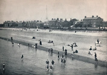 Lytham - Desde el muelle, 1895