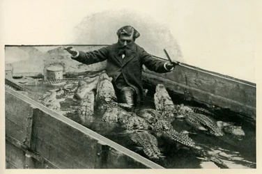 M. Pernelet y sus mascotas, 1902
