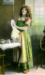 Mabel Love 1874-1953, actriz y bailarina inglesa, 1903