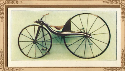 Bicicleta de palanca de Macmillan, 1839, 1939