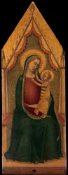 Madonna y Niño en el Trono, ca. 1335-39