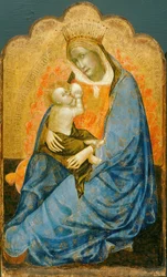 Madonna de la humildad, 1375-1400