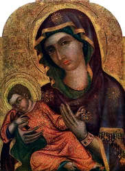 Madonna de Most, antes de 1350