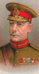 Mayor General Sir Charles Vere Ferrers Townshend 1861-1924, oficial del ejército británico, 1917