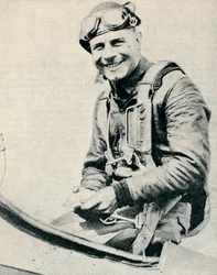 Mayor James H Doolittle, aviador estadounidense, c. 1936 c. 1937