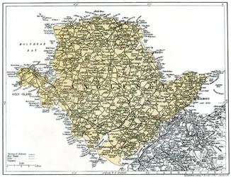 Mapa de Anglesey, 1924-1926