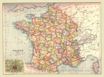 Mapa de Francia