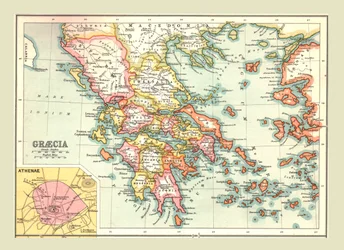 Mapa de Grecia