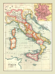Mapa de Italia